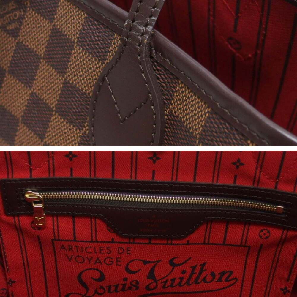 LOUIS VUITTON Authentic Brown Damier Neverfull PM Tote Bag - Picture 11 of 11